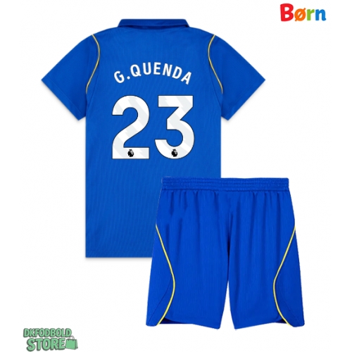 Chelsea Geovany Quenda #23 Replika Babytøj Hjemmebanesæt Børn 2026-27 Kortærmet (+ Korte bukser)